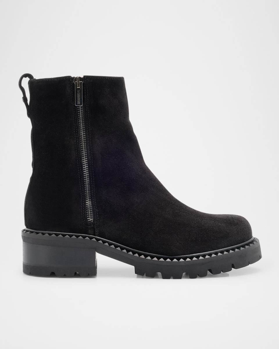 Crew Waterproof Suede Ankle Boots